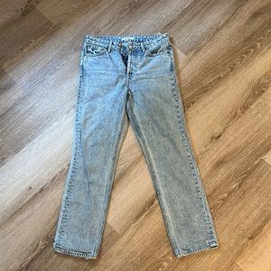 GRLFRND HELENA straight leg jeans high waist